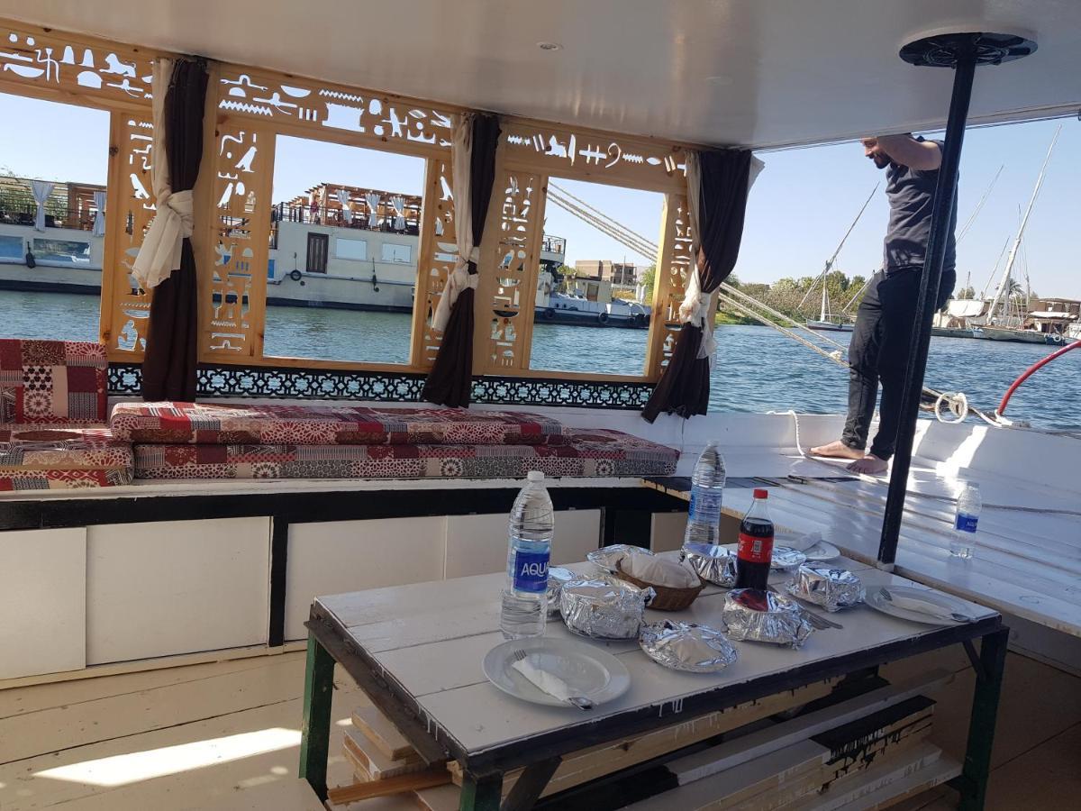Nile Sunrise Felucca Boat Private Rental Luxor Exterior photo
