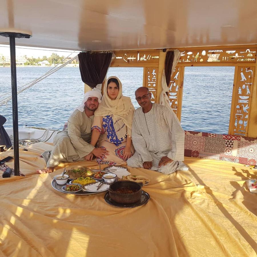Nile Sunrise Felucca Boat Private Rental Luxor Exterior photo